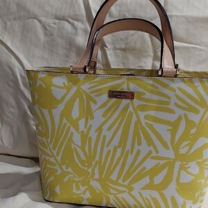 Kate Spade Yellow and Tan Women's Bag